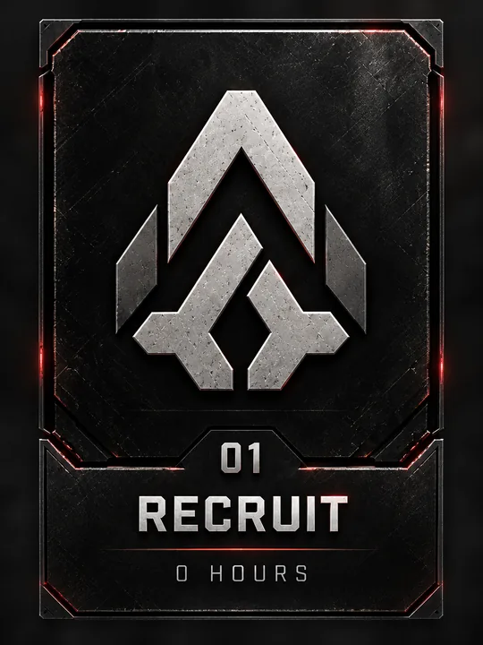 Recruit rank emblem