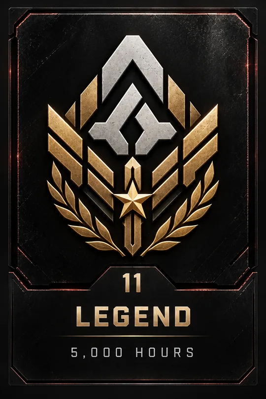 Legend rank emblem